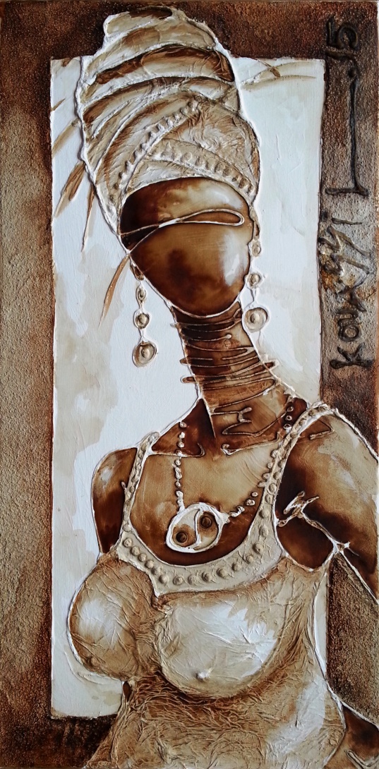 Yéyé-taloua II (2015) 40x80cm 